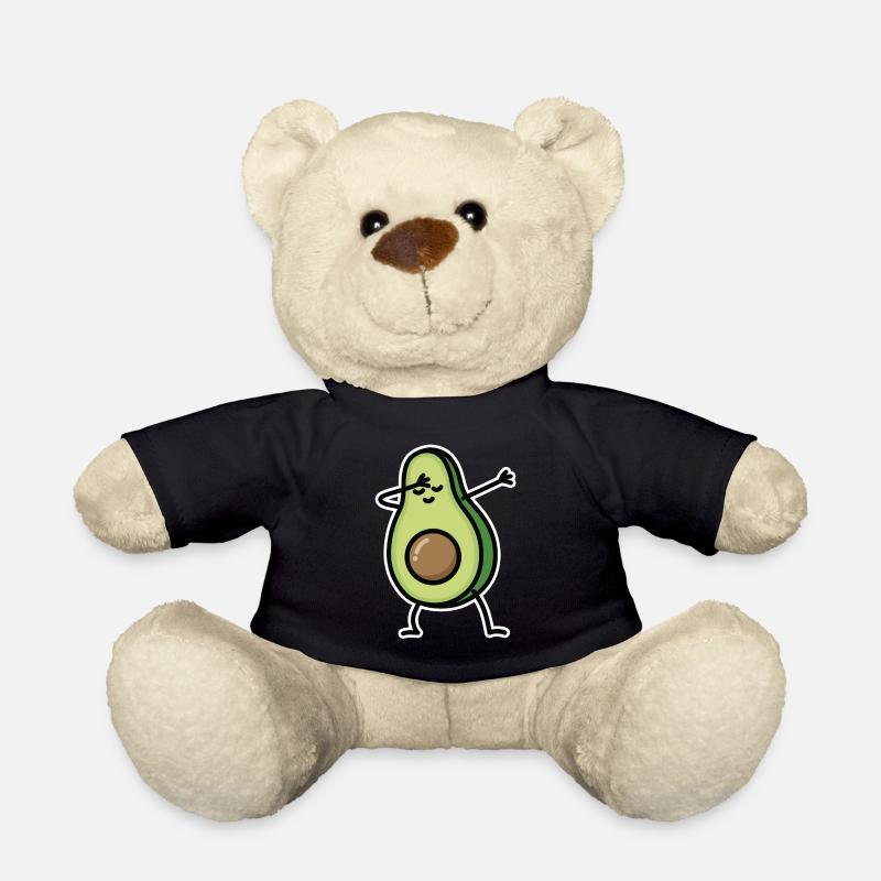 Avocado dab dabbing - Teddy - Schwarz