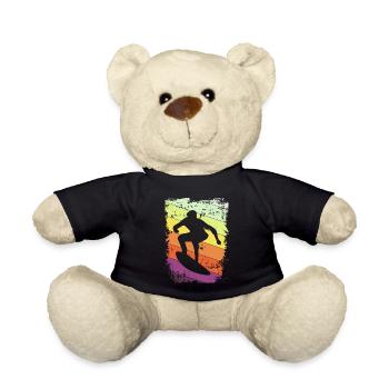 Surf surfer - Nounours - noir - Devant