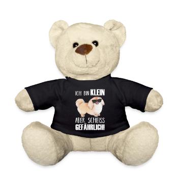 Hund Pekinese - Teddy - Schwarz - Vorne