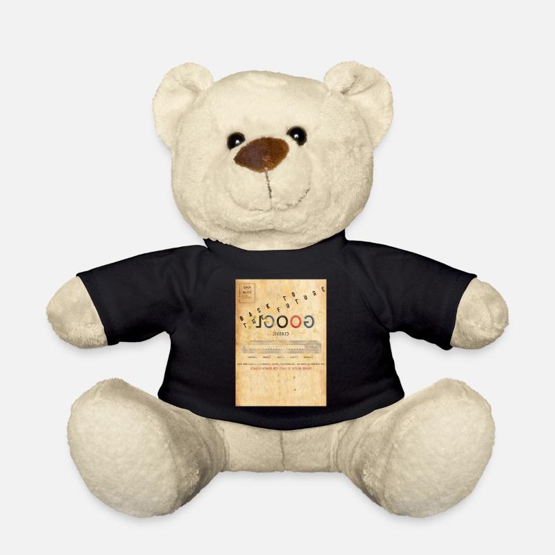 Google Zurück in die Zukunft Parodie - Teddy - Schwarz