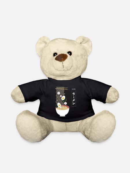 RAMEN FOOD - Teddy Bear - black