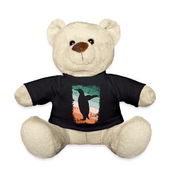 Pinguin Pinguine - Teddy - Schwarz - Vorne