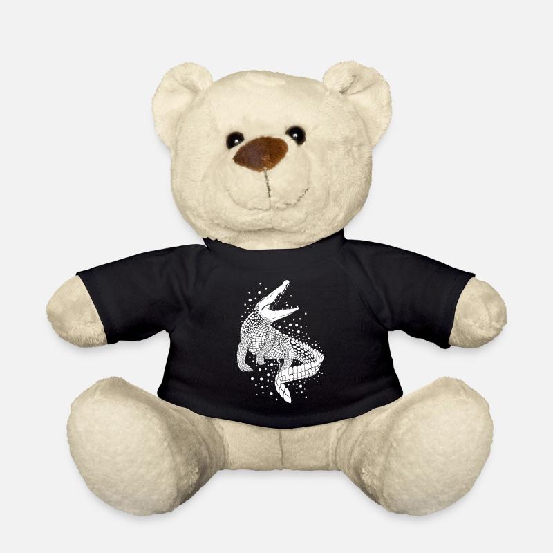 Crocodile - Teddy - Schwarz