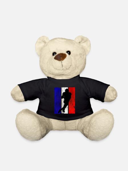 Football américain France Team Sport - Nounours - noir