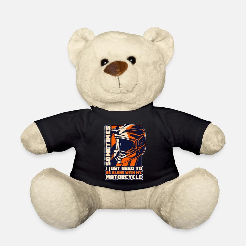 Motorrad Enduro Crossmaschine - Teddy - Schwarz