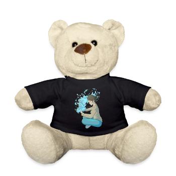 Infant Loss Miscarriage Awareness Pregnancy Loss - Teddy Bear - black - Front