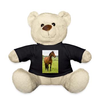 Horse. Pferd. - Teddy - Schwarz - Vorne