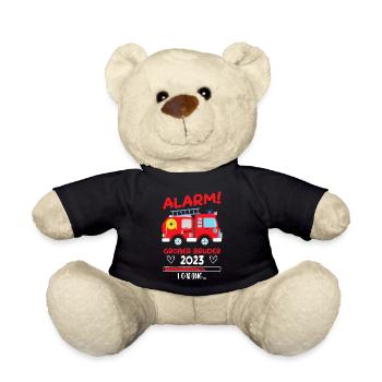 Großer Bruder 2023 Feuerwehr Alarm - Teddy - Schwarz - Vorne