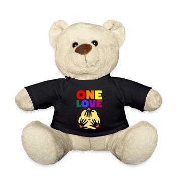 One Love - Teddy - Schwarz - Vorne