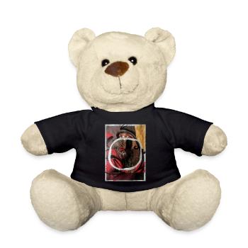 BEYOND. 2020 by massimiliano sbrescia - Teddy Bear - black - Front