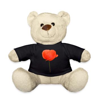 Poppy Poppy Poppy Poppy - Teddy Bear - black - Front