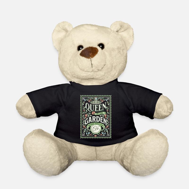 Rentnerin Garten Gärtnerin - Teddy - Schwarz