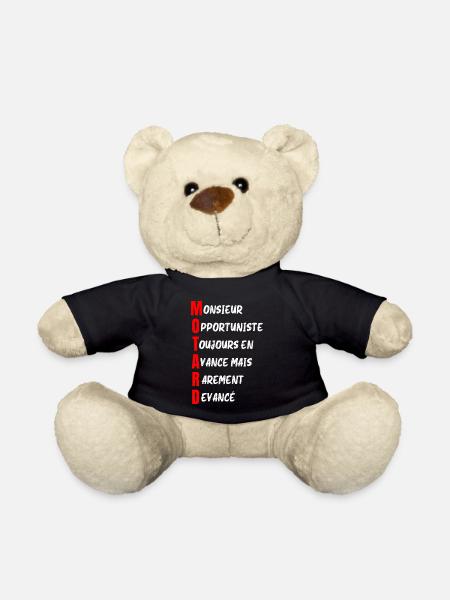 MOTARD : définition - Humour noir - Nounours - noir