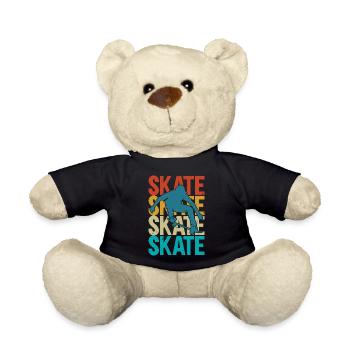 Skater Skateboard - Nounours - noir - Devant