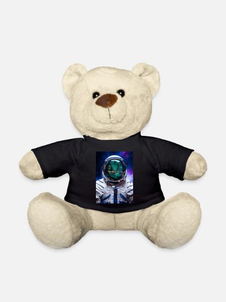 Panther Chamäleon Spaceman Astronaut - Teddy - Schwarz