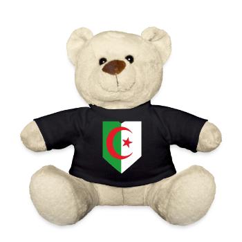 Blason Algérie 2022 - Nounours - noir - Devant