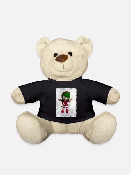 Elfe Vert - Nounours - noir