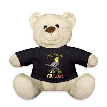 Nymphensittich - Teddy - Schwarz - Vorne
