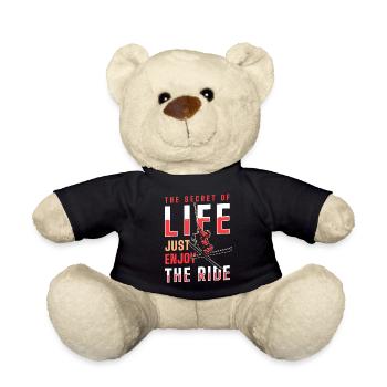 Ski Alpen Snowboard Skipiste - Teddy - Schwarz - Vorne