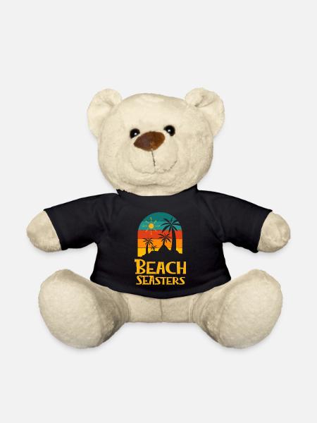 Seasters de plage Ocean Sister Beach Lover Sis - Nounours - noir