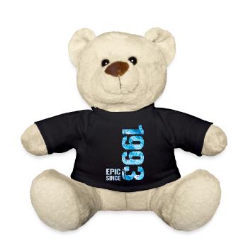 Epic Since 1993 Jahr Geburtstag - Teddy - Schwarz - Vorne