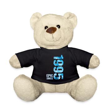 Epic Since 1995 Jahr Geburtstag - Teddy - Schwarz - Vorne