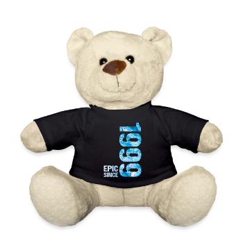 Epic Since 1999 Jahr Geburtstag - Teddy - Schwarz - Vorne