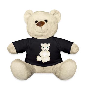zauberhafter Eisbär als tierischer Begleiter - Teddy - Schwarz - Vorne