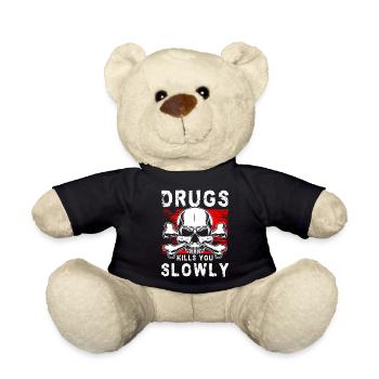 Entzug Clean Marihuana Nikotin - Teddy - Schwarz - Vorne