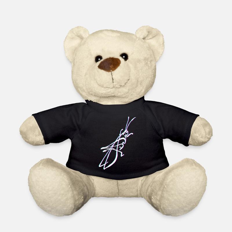 Heller Grashüpfer - Teddy - Schwarz