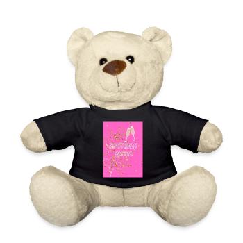BIRTHDAY QUEEN - Teddy - Schwarz - Vorne