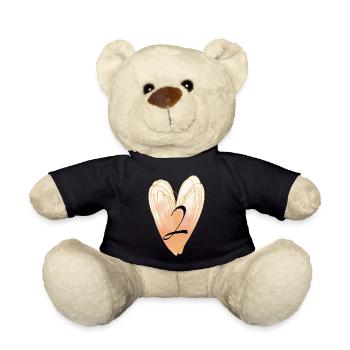 2 - Teddy Bear - black - Front
