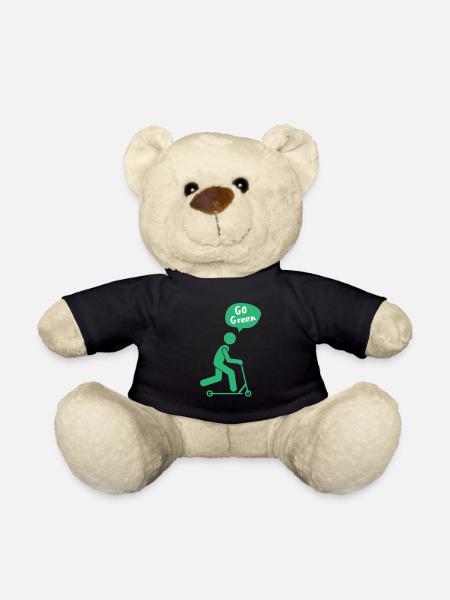 Go Green E-Scooter - Nounours - noir