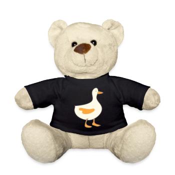 Ente 4 - Teddy - Schwarz - Vorne