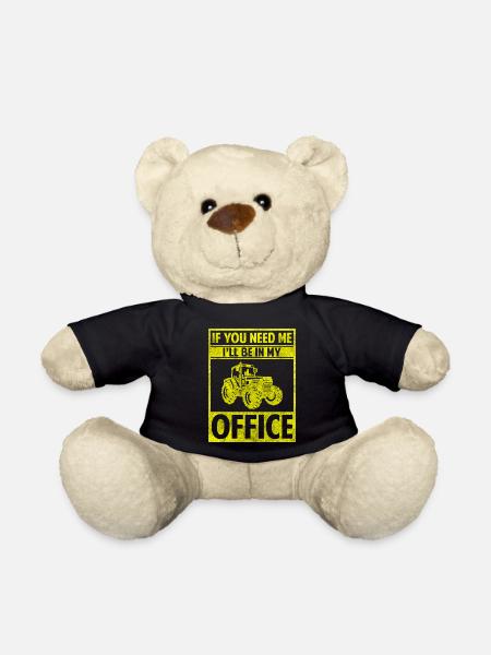 Bauer Anbau Acker Fahrzeug - Teddy - Schwarz