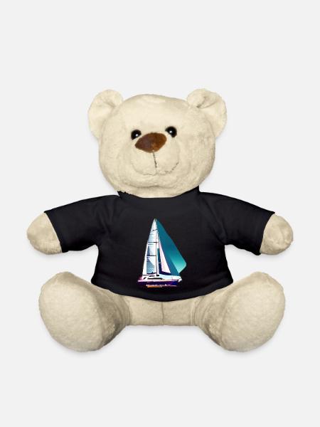 voilier voilier voilier voilier voilier voilier - Nounours - noir
