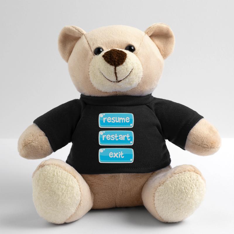 Menu du jeu Nounours