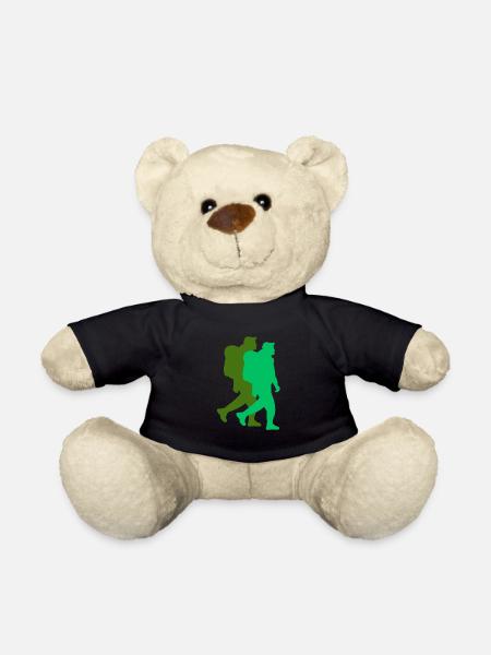 Erkunden Sie die Natur - Teddy - Schwarz