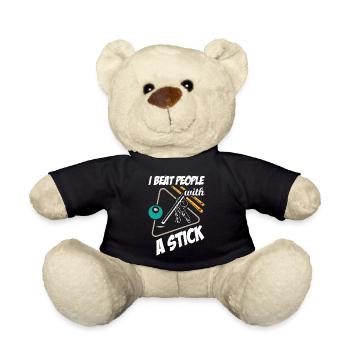I Beat A People With A Stick Billiard - Teddy - Schwarz - Vorne