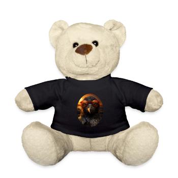 Penguin - Teddy Bear - black - Front