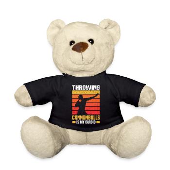 Kugelstoßen - Teddy - Schwarz - Vorne