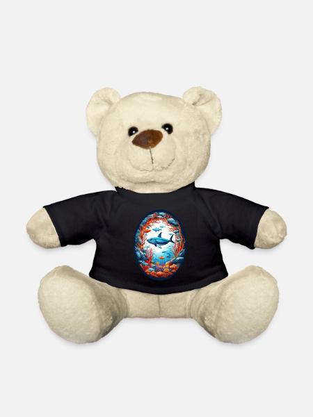 Meerestiere-Fische - Teddy - Schwarz
