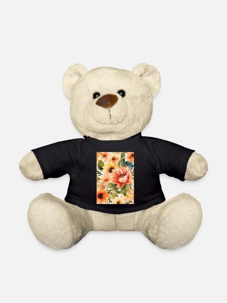 Fleur - Nounours - noir