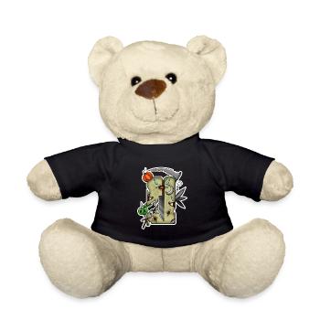 Beschädigtes Halloween-Tarot! - Teddy - Schwarz - Vorne