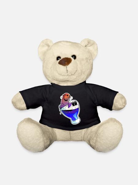 Bier und Seelöwe - Teddy - Schwarz