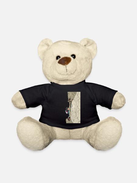 Verschneidungsklettern - Teddy - Schwarz