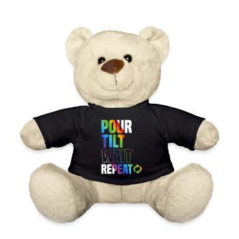 Acrylgießen - Teddy - Schwarz - Vorne