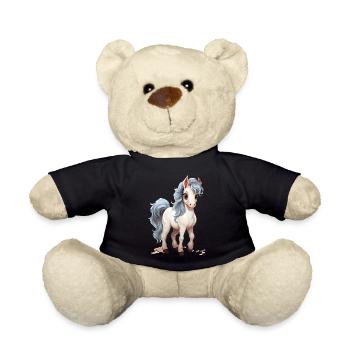Cute Horse Baby - Teddy - Schwarz - Vorne