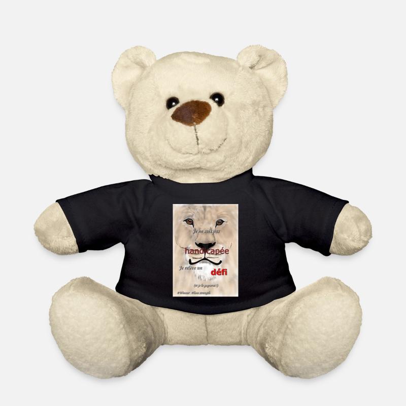 Female disability - Teddy Bear - black