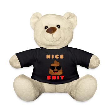 nice shit - Teddy - Schwarz - Vorne